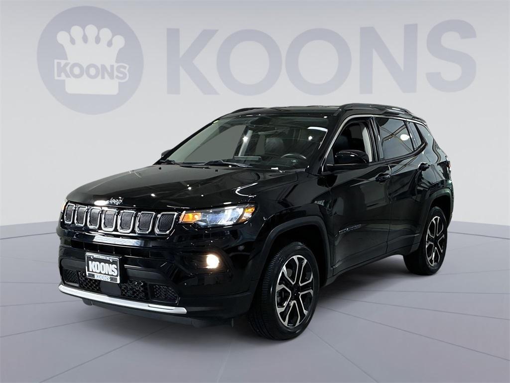 used 2022 Jeep Compass car, priced at $23,500