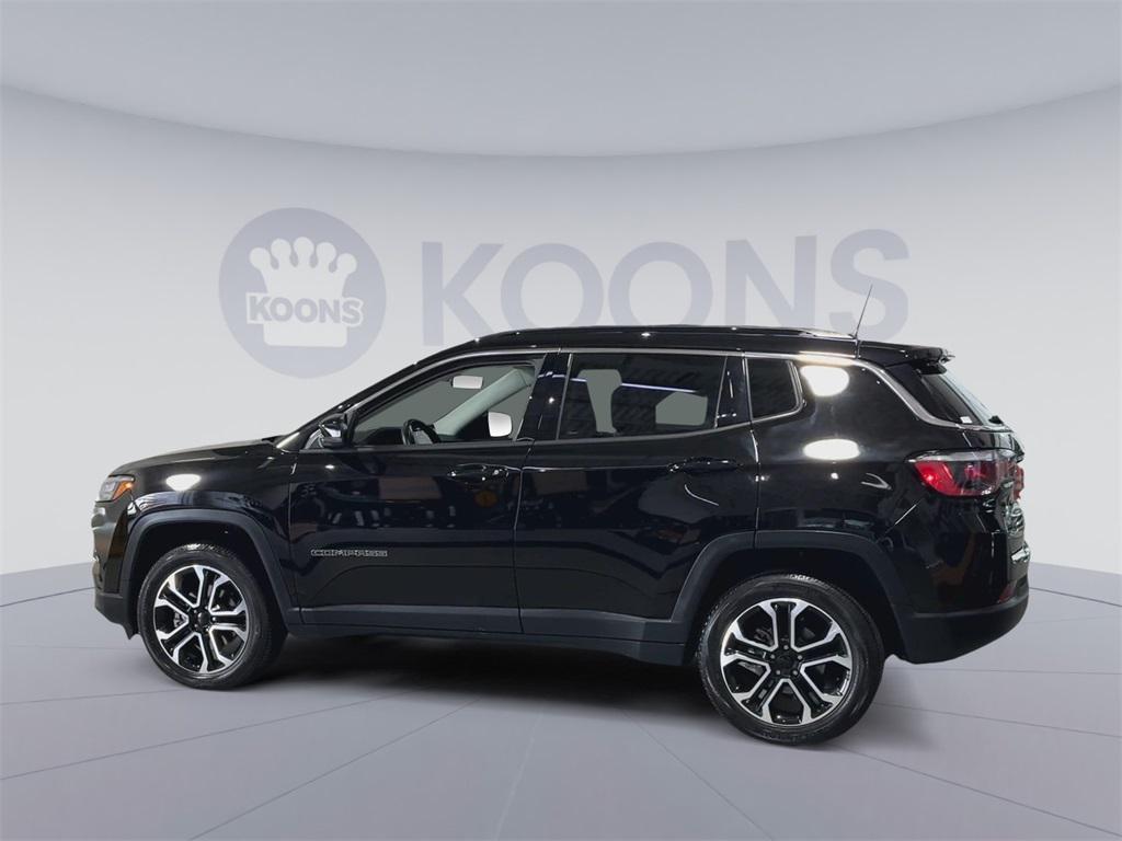 used 2022 Jeep Compass car, priced at $23,500