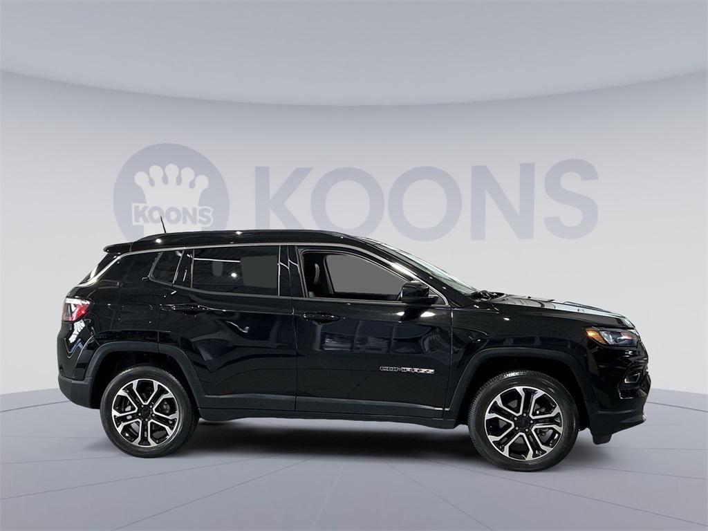 used 2022 Jeep Compass car, priced at $23,500