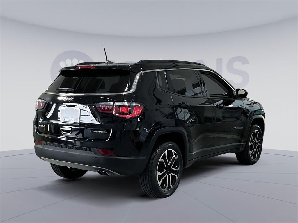 used 2022 Jeep Compass car, priced at $23,500