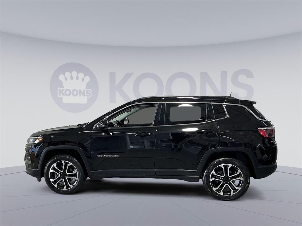 used 2022 Jeep Compass car, priced at $23,500