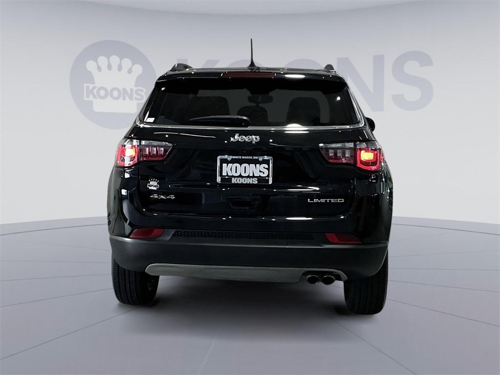 used 2022 Jeep Compass car, priced at $23,500