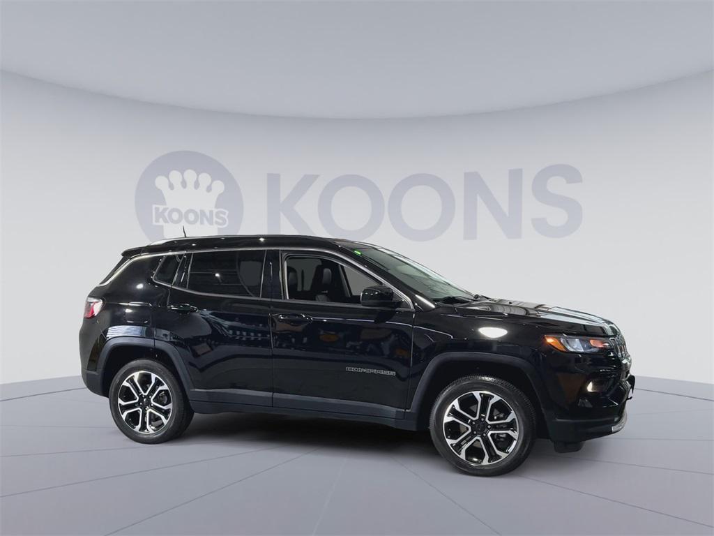 used 2022 Jeep Compass car, priced at $23,500