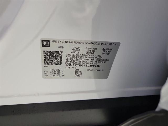 new 2025 Chevrolet Equinox car, priced at $34,960