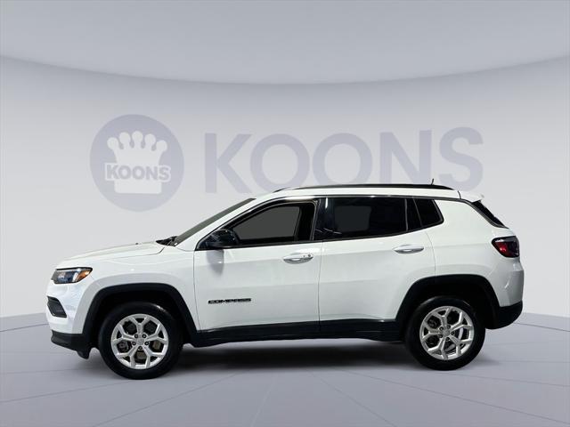 used 2024 Jeep Compass car, priced at $23,000