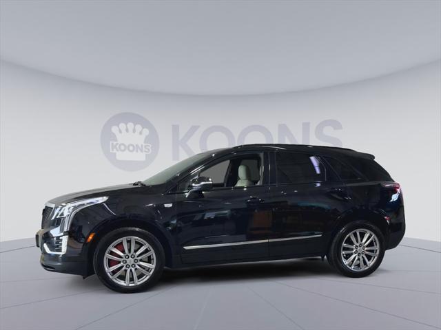 used 2022 Cadillac XT5 car, priced at $35,500
