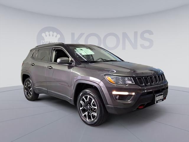 used 2021 Jeep Compass car, priced at $20,000