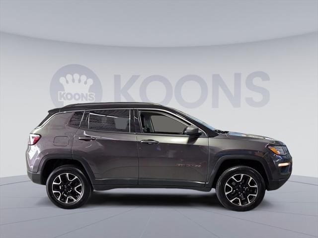 used 2021 Jeep Compass car, priced at $20,000