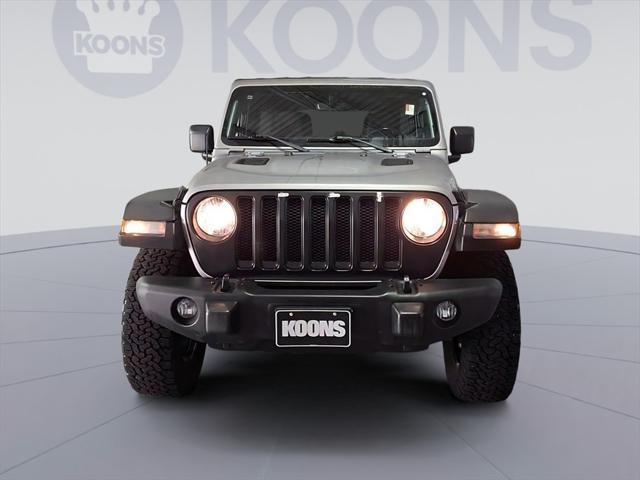 used 2020 Jeep Wrangler Unlimited car, priced at $33,500