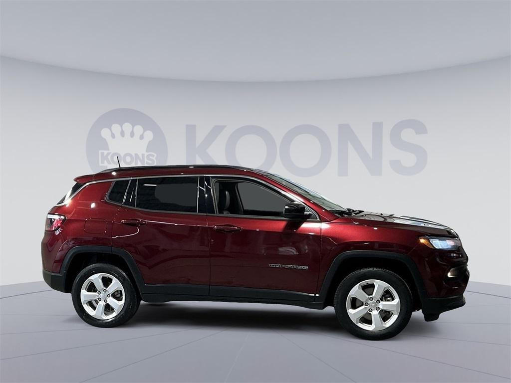 used 2022 Jeep Compass car, priced at $18,500