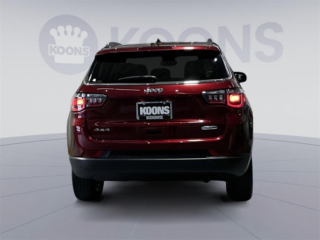 used 2022 Jeep Compass car, priced at $18,500