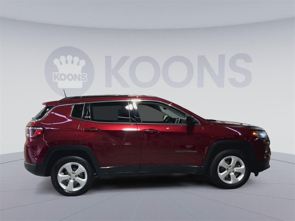used 2022 Jeep Compass car, priced at $18,500