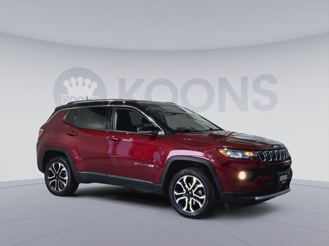 used 2022 Jeep Compass car, priced at $24,500