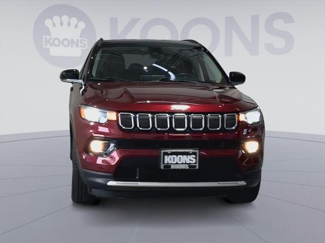 used 2022 Jeep Compass car, priced at $24,500