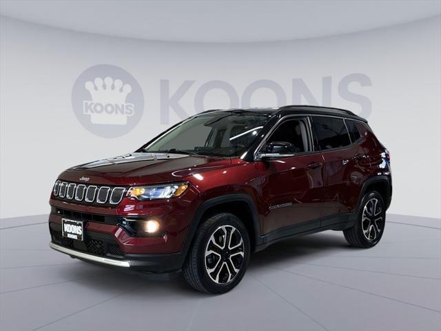 used 2022 Jeep Compass car, priced at $24,500