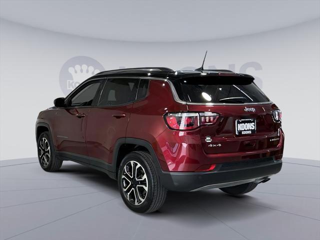 used 2022 Jeep Compass car, priced at $24,500