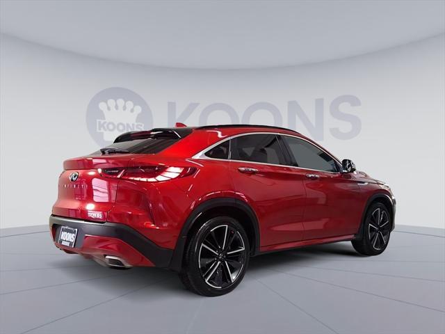 used 2023 INFINITI QX55 car, priced at $34,500