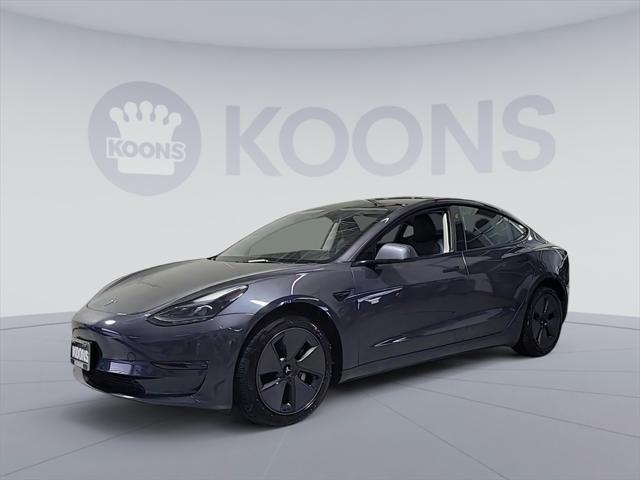 used 2023 Tesla Model 3 car, priced at $27,000