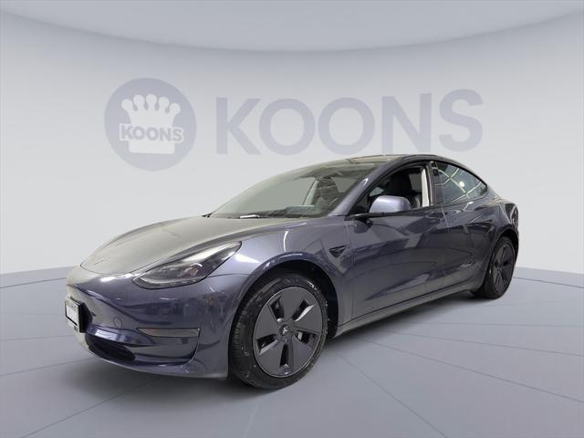 used 2023 Tesla Model 3 car, priced at $26,700