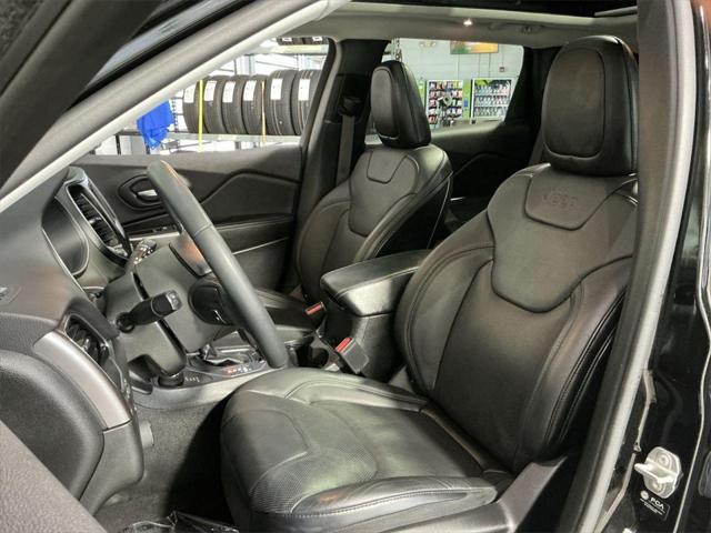 used 2021 Jeep Cherokee car, priced at $22,000
