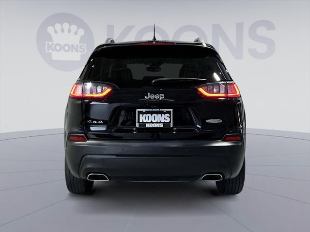 used 2021 Jeep Cherokee car, priced at $22,000