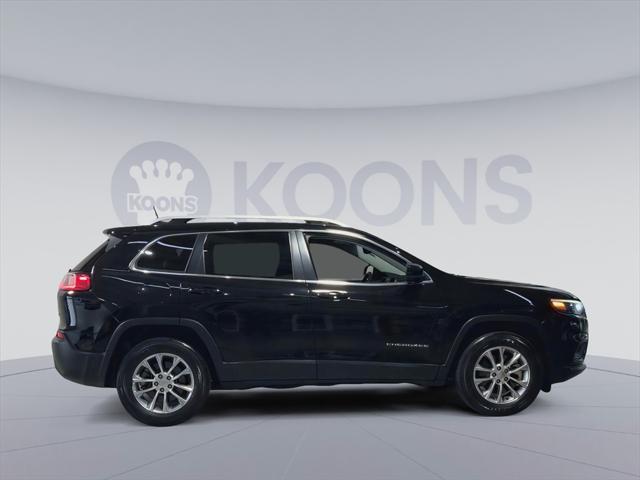 used 2021 Jeep Cherokee car, priced at $22,000