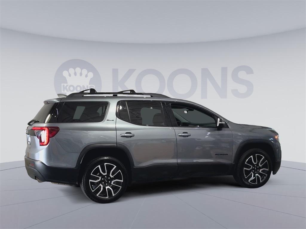used 2021 GMC Acadia car, priced at $21,000