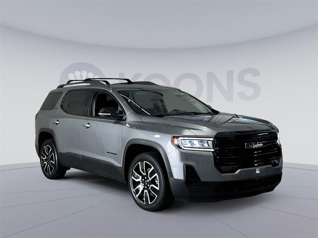 used 2021 GMC Acadia car, priced at $21,000