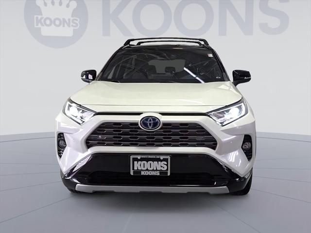 used 2021 Toyota RAV4 Hybrid car, priced at $33,000