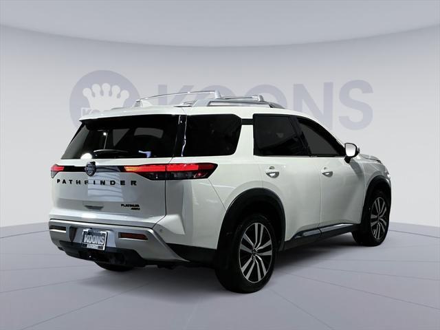 used 2023 Nissan Pathfinder car, priced at $35,000