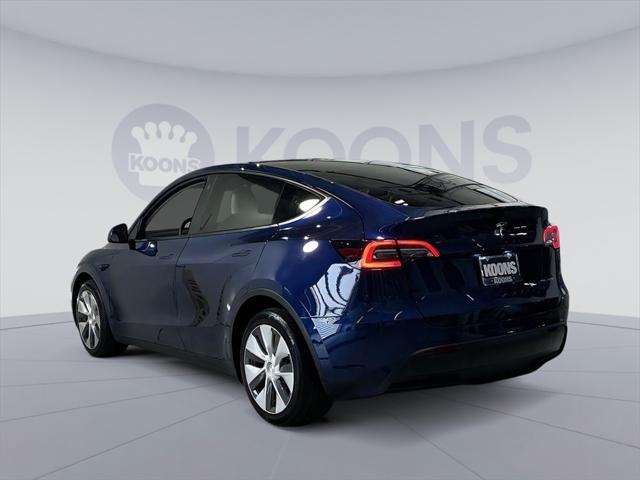 used 2022 Tesla Model Y car, priced at $27,000
