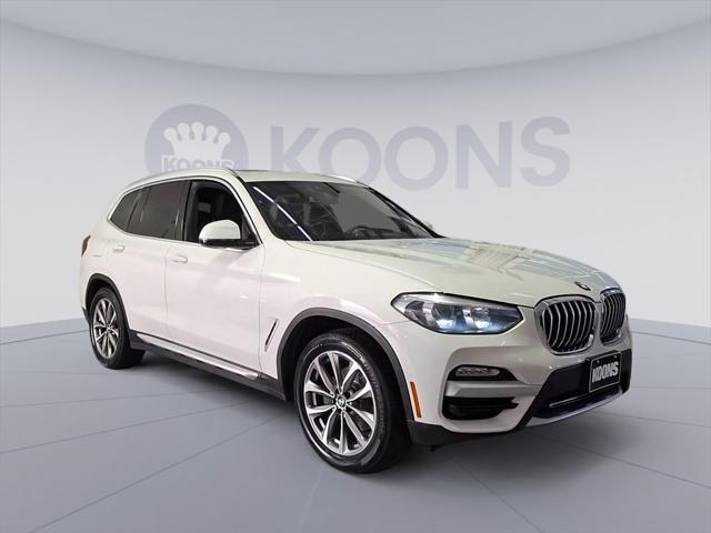 used 2019 BMW X3 car, priced at $18,500