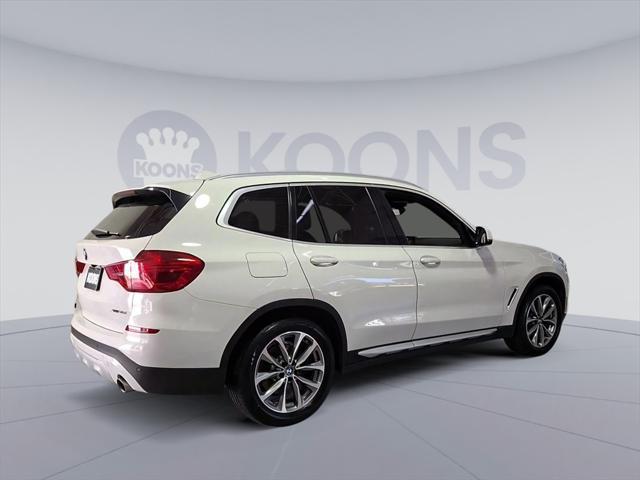 used 2019 BMW X3 car, priced at $18,500