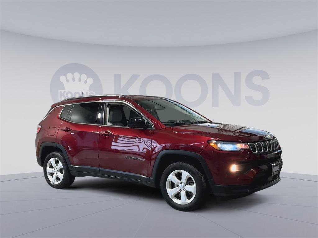used 2022 Jeep Compass car, priced at $19,000