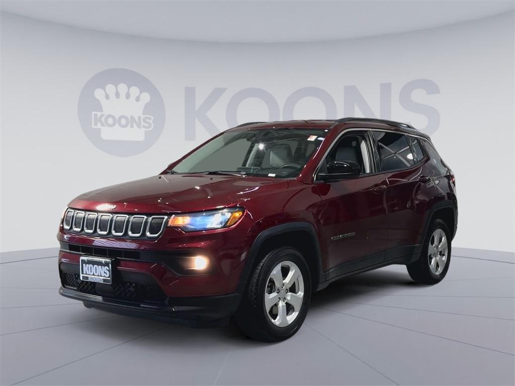 used 2022 Jeep Compass car, priced at $19,000