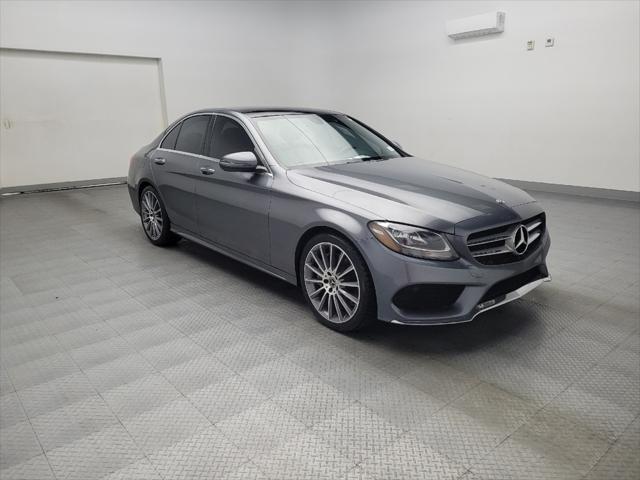 used 2018 Mercedes-Benz C-Class car, priced at $25,695