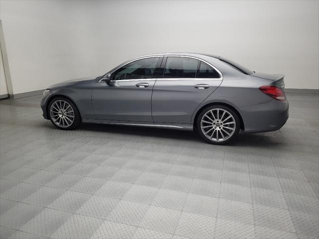 used 2018 Mercedes-Benz C-Class car, priced at $25,695