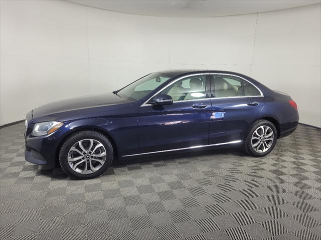 used 2018 Mercedes-Benz C-Class car, priced at $22,095