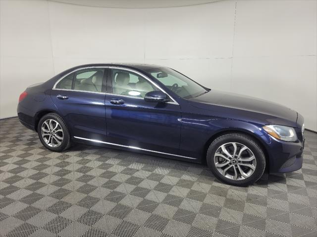 used 2018 Mercedes-Benz C-Class car, priced at $22,095