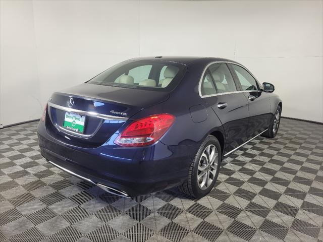 used 2018 Mercedes-Benz C-Class car, priced at $22,095