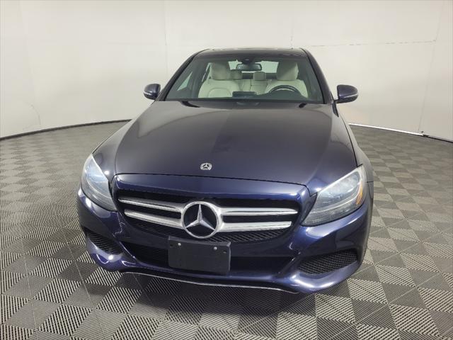 used 2018 Mercedes-Benz C-Class car, priced at $22,095