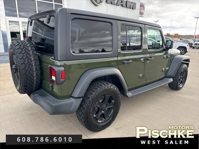 used 2020 Jeep Wrangler Unlimited car, priced at $29,588