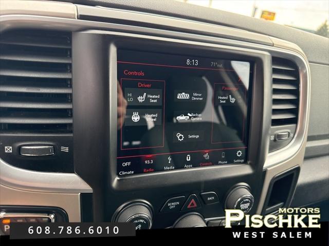 used 2018 Ram 1500 car, priced at $24,531