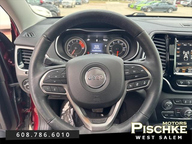 used 2019 Jeep Cherokee car, priced at $18,590