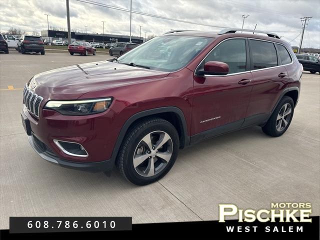 used 2019 Jeep Cherokee car, priced at $18,590