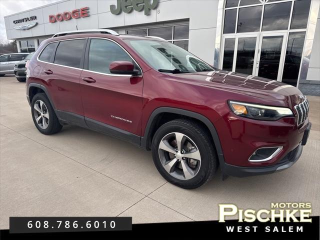 used 2019 Jeep Cherokee car, priced at $18,590