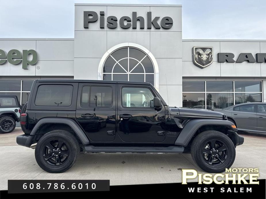 used 2022 Jeep Wrangler Unlimited car, priced at $39,990