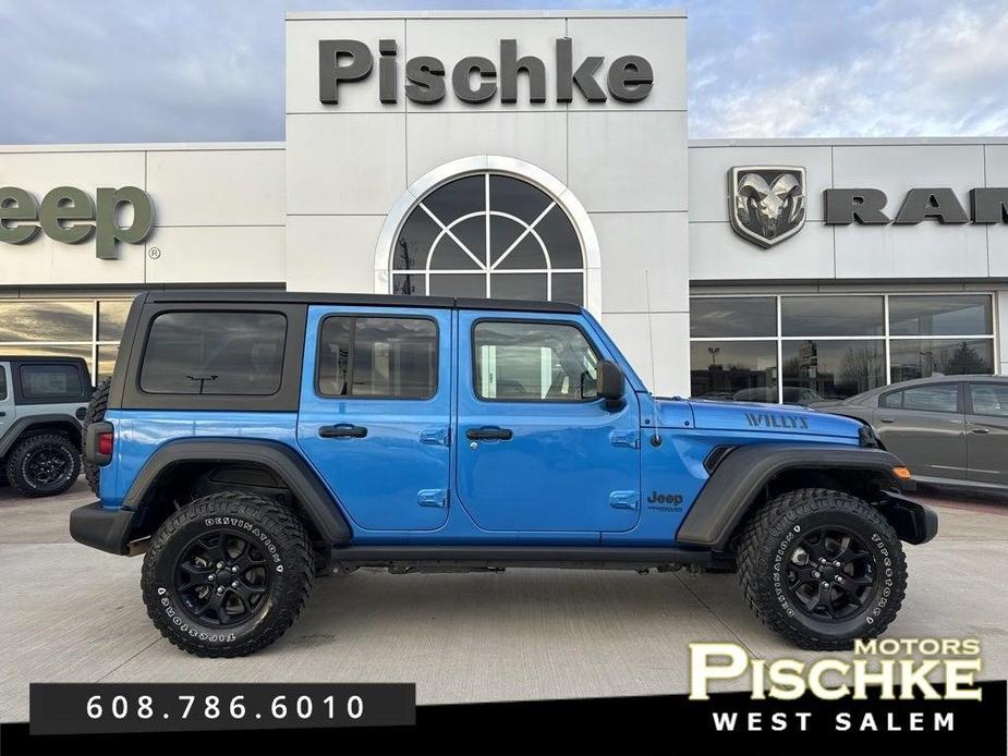 used 2022 Jeep Wrangler Unlimited car, priced at $35,997