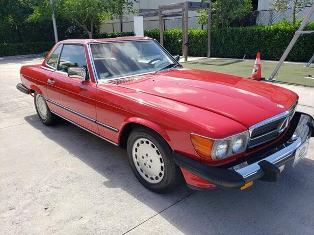 used 1989 Mercedes-Benz SL-Class car, priced at $48,900