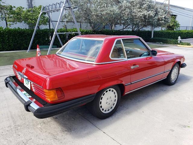 used 1989 Mercedes-Benz SL-Class car, priced at $48,900